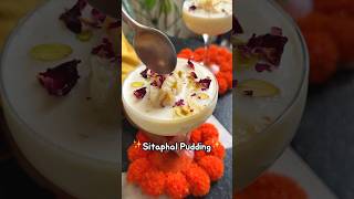 Sitaphal pudding Custard apple delight shorts diwali [upl. by Zach]