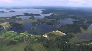 Plateliu ezeras  Plateliu lake Drone video [upl. by Thatch]