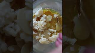 BeeswaxFree Homemade Vanilla Rose Lip Balm shorts shortsvideo recipe [upl. by Robers298]