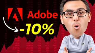 Adobe Stock Plummets 10 Despite RecordBreaking Earnings [upl. by Leonie]