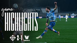 COMO 2  1 VENEZIA  SERIE B 202324  Highlights [upl. by Netnert991]