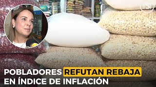 Pobladores refutan rebaja en índice de inflación que maneja BCH [upl. by Dehsar]