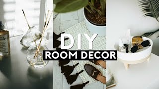 DIY TUMBLR ROOM DECOR Minimal  Trendy 2018  Nastazsa [upl. by Ailedua]