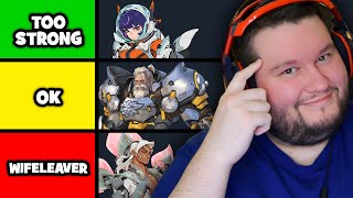 The Official Flats Season 12 Midseason Overwatch 2 Hero Tier List [upl. by Senaj552]