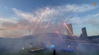 Gothia Cup Opening Pyromusical 2022  Göteborgs FyrverkeriFabrik [upl. by Calhoun]