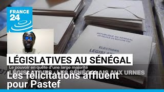 Législatives au Sénégal  les félicitations affluent pour Pastef • FRANCE 24 [upl. by Onairam598]