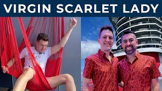 VIRGIN VOYAGES SCARLET LADY  Top 5 Things to Do amp Travel Tips [upl. by Haslett]