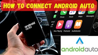 Android Auto connection in Android Car player Android Car player me Android Auto kaise connect kare [upl. by Alyled]