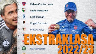 Skrót CAŁEGO sezonu EKSTRAKLASY 202223 [upl. by Holna261]