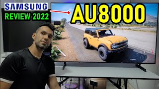 SAMSUNG AU8000 REVIEW 2022 Smart TV 4K Crystal  ¿Aun Vale la Pena [upl. by Chelton]