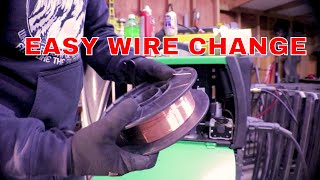 How to Change Your Wire in a MIG Welder [upl. by Franck]