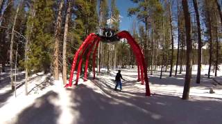 Skiing Breckenridge with Daniel through the Haunted Forest [upl. by Hgielah78]