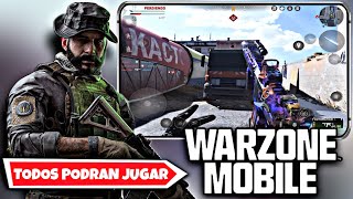 TODOS PODREMOS JUGAR WARZONE MOBILE SEGUN ACTIVISION [upl. by Jehiah856]