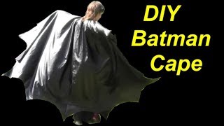 DIY Batman Costume Cape [upl. by Pickett715]