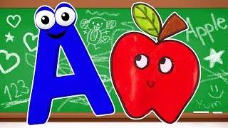 ABC Song Learn English Alphabet for Children with Nursery Rhymes  Learn Colors amp Phonics Songs [upl. by Kienan601]