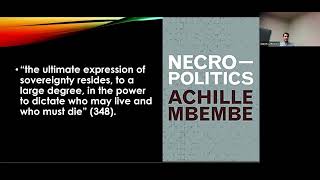 Reading quotNecropoliticsquot by Achille Mbembé amp “Strange Fruit” by Christen Smith [upl. by Adachi]