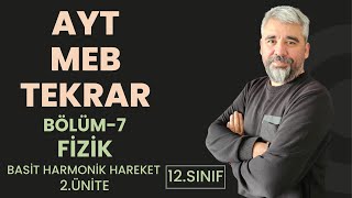 AYT FİZİK MEB FULL TEKRAR I BÖLÜM 07 I 2024 [upl. by Puklich572]