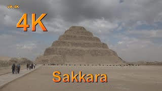 Totenstadt in Sakkara  Begräbnisstelle mit Pyramiden Mastabas Grabanlagen und Tempeln Teil 617 [upl. by Ardath994]