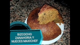 Bizcocho de zanahoria y nueces maxichef😋😋😋 [upl. by Marena]