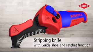 KNIPEX 16 50 145 Ratchet Cable Cutter [upl. by Anivlek]