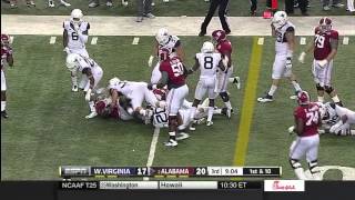 Alabama vs West Virginia 2014 in under 42 minutes [upl. by Constanta119]