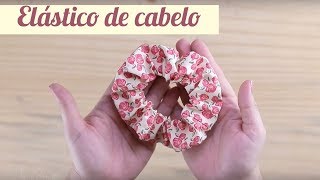 DIY ELÁSTICO DE CABELO FÁCIL [upl. by O'Dell]