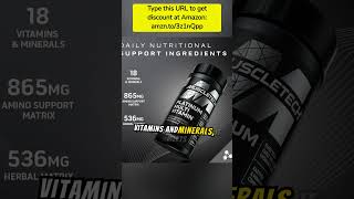 Boost Your Health with MuscleTech Platinum Multivitamin for Men [upl. by Tereb]