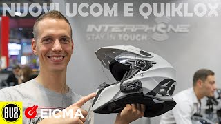 Interfoni e supporti smartphone da INTERPHONE 🔥 EICMA 2022 [upl. by Sacci]