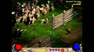 Diablo II  Secret Cow Level quotEaster Eggquot [upl. by Tatianas]