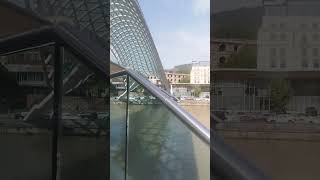 Peace bridge in Tbilisi [upl. by Sapphera]