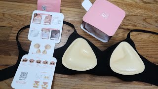 Embab Sticky Push Up Bra Inserts  Full Demo  Review [upl. by Allemaj]