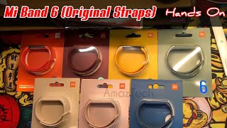 Mi Band 6  All Colors Original Replacement Straps  Buy Links  Description [upl. by Ballinger]