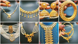 🔥চোখ ধাঁধানো New Design Beautiful Gold Plated Jewellery Collection From Mayukh Jewellery🔥 [upl. by Jerrilee]