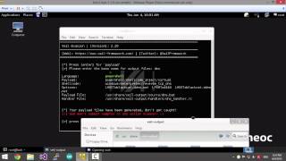 How to Meterpreter DNS backdoor over the internet iexpress  powershell [upl. by Alic]