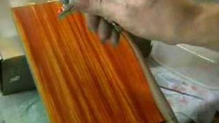 Airbrush Holz imitieren Airbrushanleitung Custompainting  Paint wood easy [upl. by Frisse]