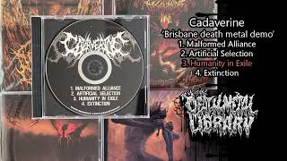 Cadaverine  Brisbane death metal full demo 2008 preDisentomb [upl. by Atsok507]