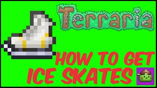 How To Get Ice Skates With Seed In Terraria  Terraria 1449 [upl. by Rollecnahc]