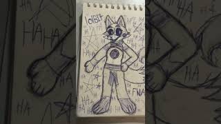 Drew lolbit fnaf lolbit fyp shorts [upl. by Nagey]