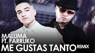 Me Gustas Tanto Remix  Maluma ft Farruko  New 2015 [upl. by Elynad]