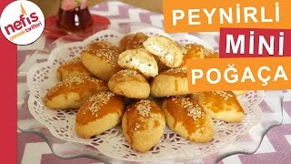 Peynirli Mini Poğaçalar  Poğaça Tarifleri  Nefis Yemek Tarifleri [upl. by Leena366]