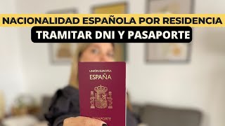 Nacionalidad española favorable  Tramitar DNI y PASAPORTE [upl. by Ojybbob]