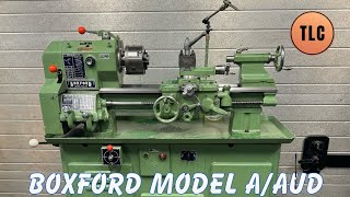 Boxford Model AAUD Norton Feed Lathe Drehmaschine Svarv Tour Tokarka Tornio [upl. by Aieken]