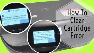 How To Fix HP Ink Cartridge Incompatible Problem [upl. by Oinota]