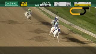 RB Munchie Wins Second Race at Sam Houston in 2022 [upl. by Hayarahs]