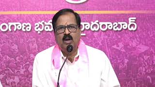 Live  BRS Leaders Press Meet At Telangana Bhavan  BRS Live FEED [upl. by Einhpad]