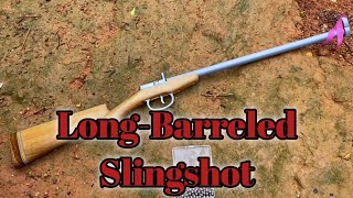 LongBarreled Slingshot Model [upl. by Nadda]