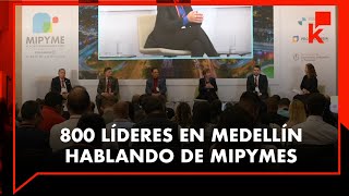 Más de 800 líderes de Iberoamérica en Medellín para el Foro MiPYME [upl. by Hershel69]