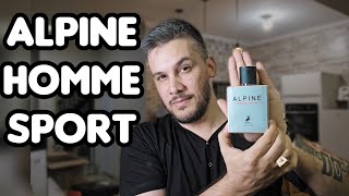 ALPINE HOMME SPORT  A VERSÃO ÁRABE DO ALLURE HOMME SPORT VALE A PENA [upl. by Geithner422]