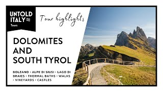 Dolomites Tour Highlights by Untold Italy [upl. by Toft]