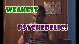 Weakest Psychedelics Ever 4HODET 5MEOMIPT 2cC 2cD [upl. by Doowyah]